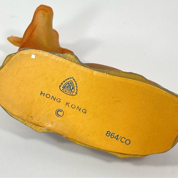 Lot of 4 Vintage Plastic Hong Kong Nativity Figurines OX Donkey 2 Wise Men. - Picture 9 of 9